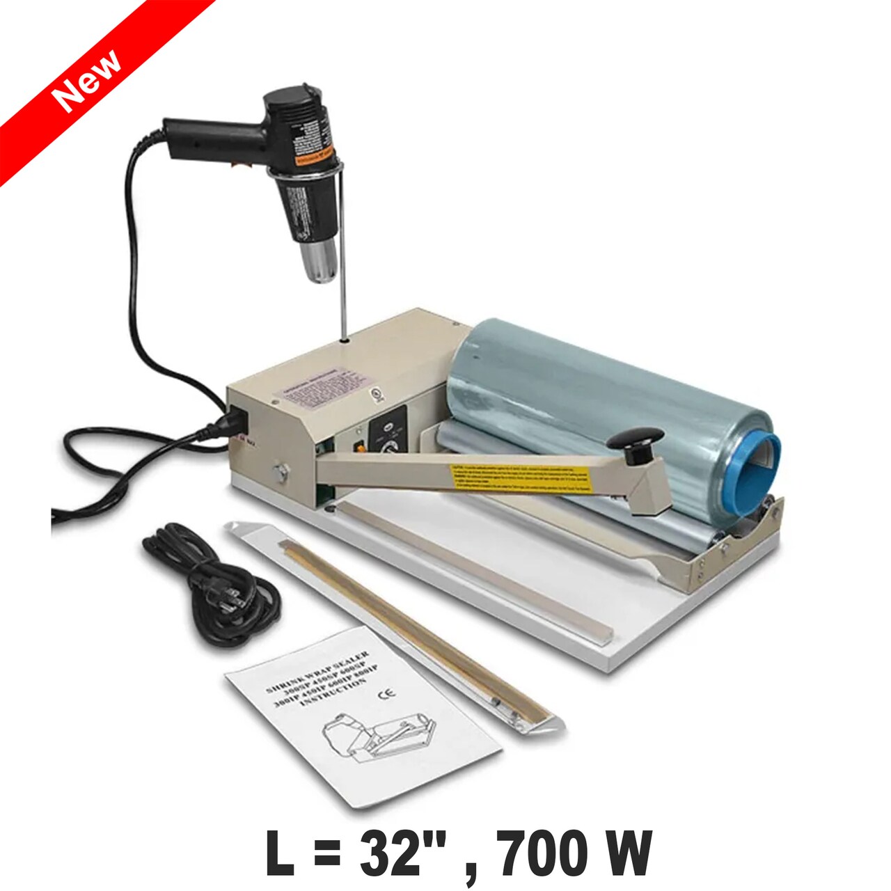 32 Inch Sealers (700W Power, 60-Inch Length, 120V-240V Compatible)